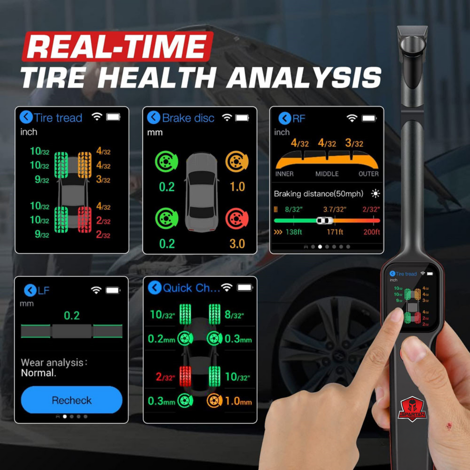 TireScan™ Pro Digital Analyzer